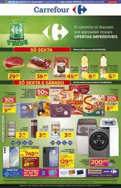 Pré-Visualização do folheto "Ofertas da semana" da loja Carrefour válido a partir de 01/08/2025