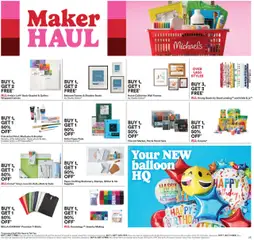 Ad Preview of Michaels Weekly Ad from 08/10/2025