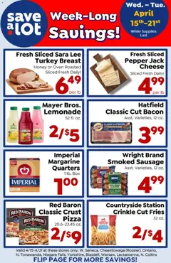 Ad Preview of Save a Lot Save a Lot Special Promotion from 04/15/2026