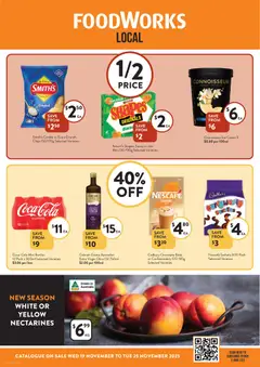 Preview of catalogue Catalogue VIC from shop Foodworks valid 19/11/2025