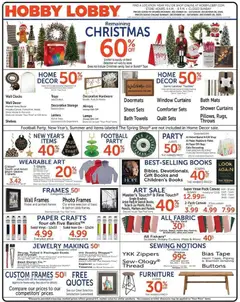 Ad Preview of Hobby Lobby Weekly Ad from 12/14/2025