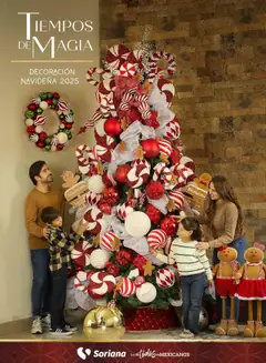 Vista previa las ofertas de la tienda Soriana - Decoración Navideña Súper Nacional desde el 25/09/2025 