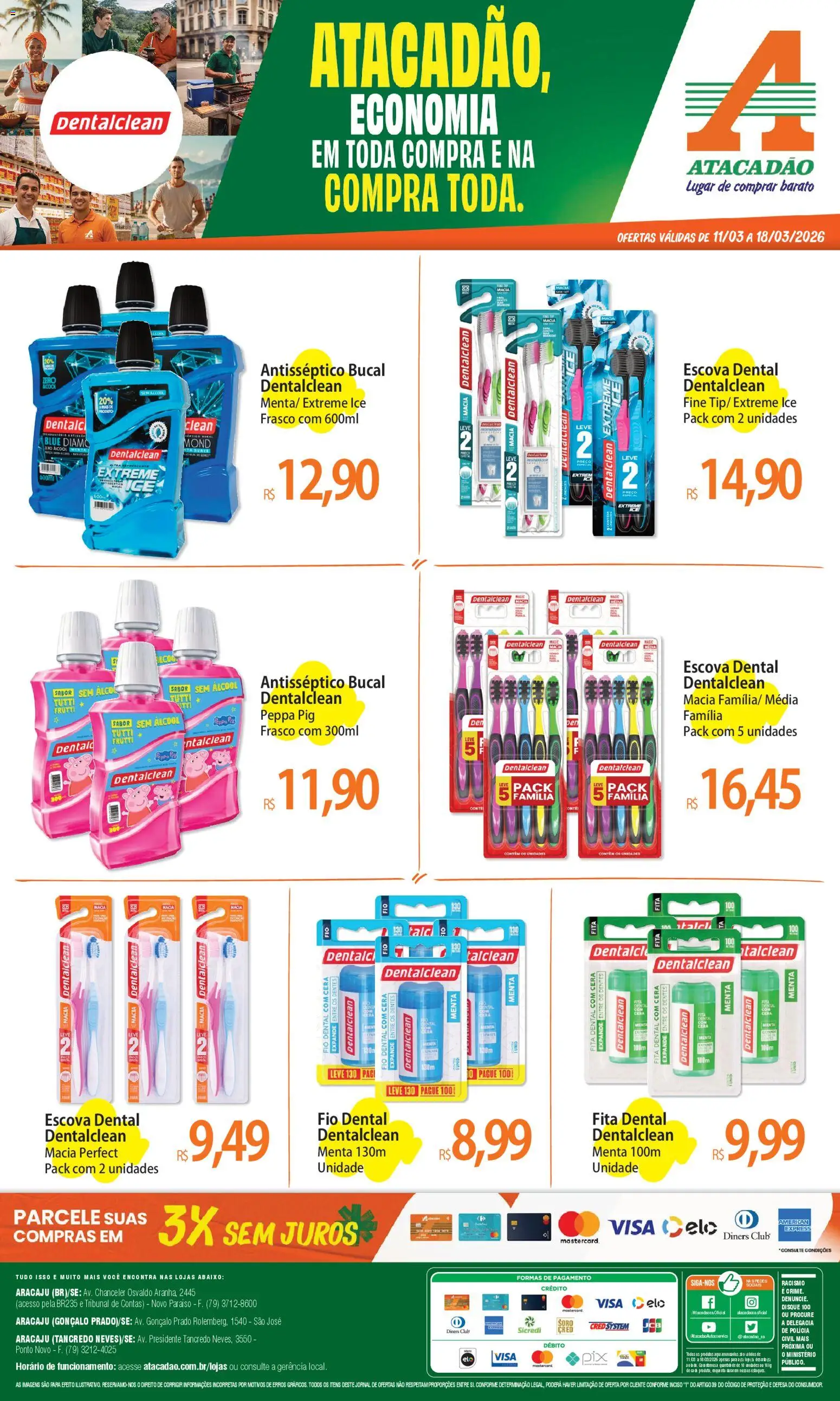 Pré-Visualização do folheto "Atacadão ofertas - SE" da loja Atacadão válido a partir de 11/03/2026