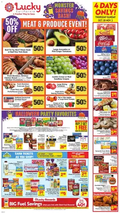 Ad Preview of Lucky Supermarkets Weekly Ad from 10/29/2025