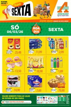 Pré-Visualização do folheto "Atacadão ofertas - SP" da loja Atacadão válido a partir de 06/03/2026