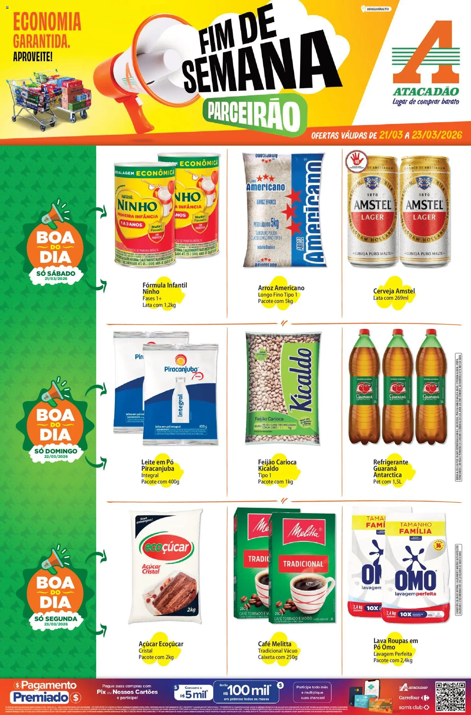 Pré-Visualização do folheto "Atacadão ofertas - TO" da loja Atacadão válido a partir de 21/03/2026