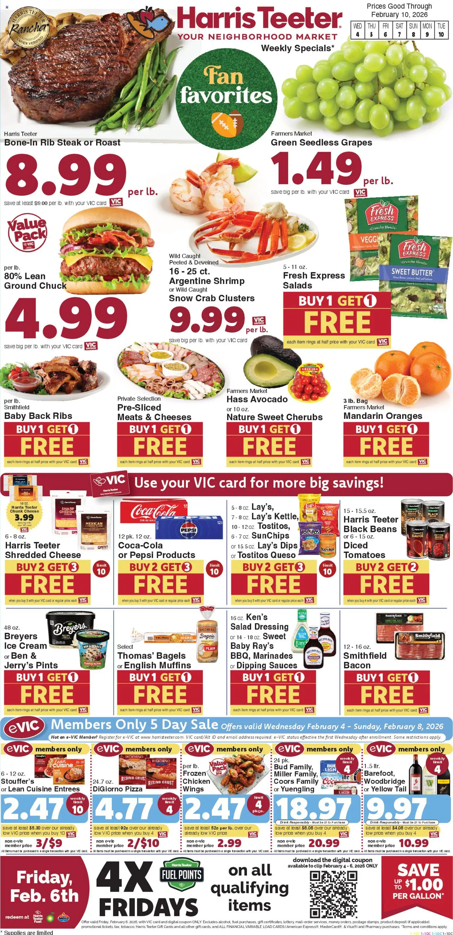 Ad Preview of Harris Teeter Weekly Ad from 02/04/2026
