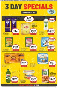 Preview of catalogue 3 Day Specials NSW from shop IGA valid 19/12/2025