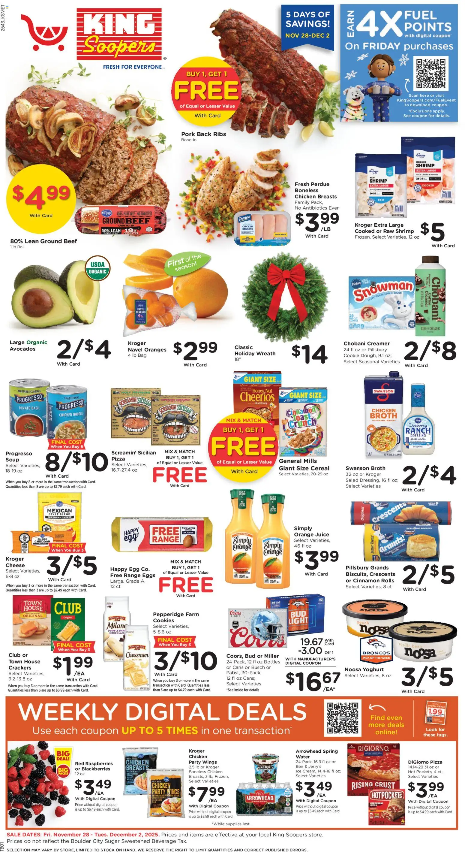 Ad Preview of King Soopers Weekly Ad from 11/28/2025