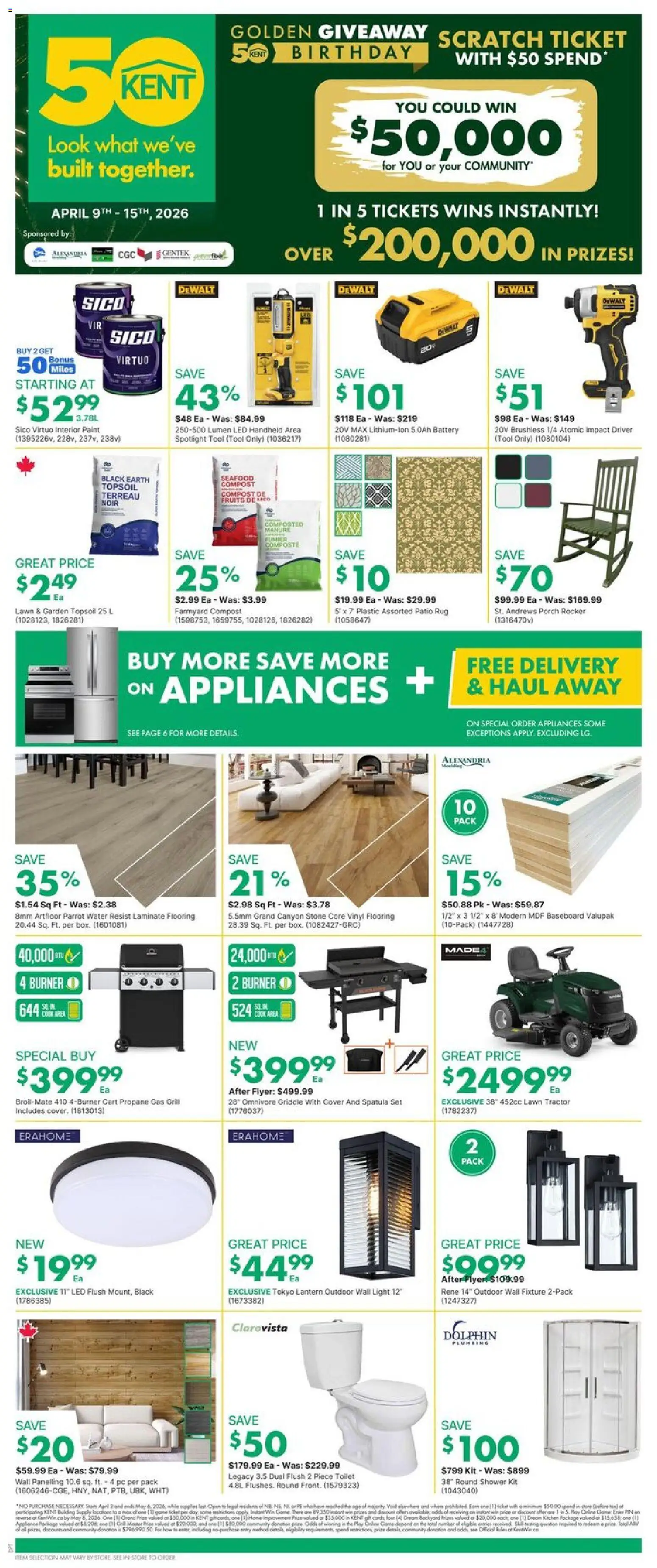 Preview of leaflet Kent weekly flyer - NS from shop Kent is valid from Apr 09, 2026