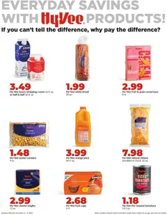 Ad Preview of HyVee Weekly Ad from 11/03/2025 | Page: 19