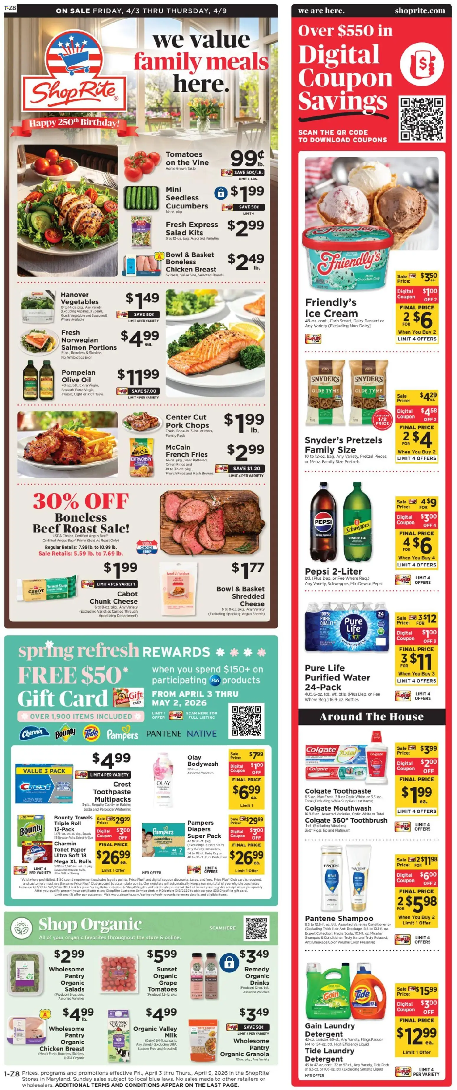 Ad Preview of ShopRite ShopRite Weekly Ad from 04/03/2026