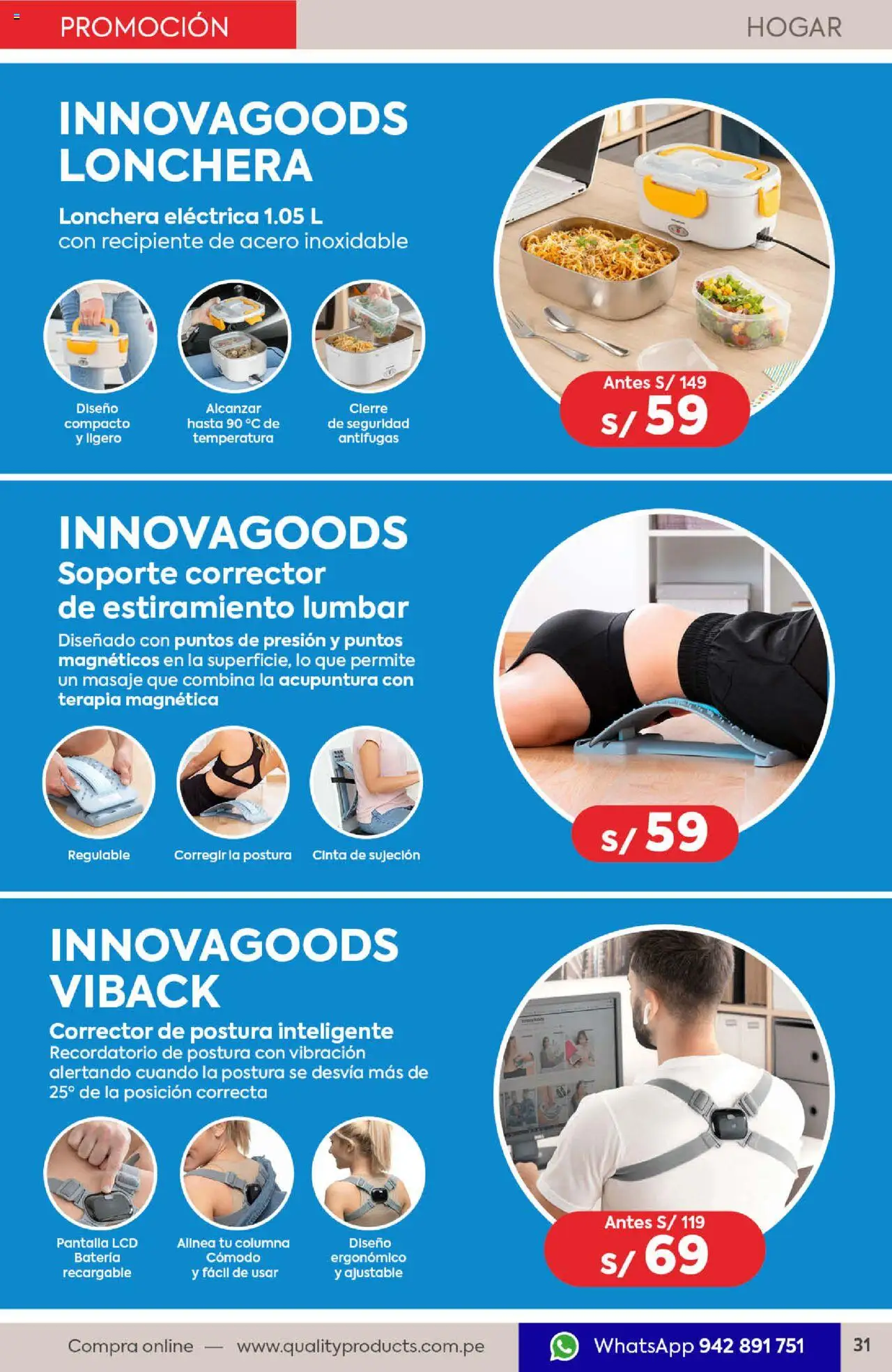 Quality Products Catálogo (01/06/2025 - 30/06/2025) - ofertas de hoy - número de página 31 - Batería, Lonchera, Corrector