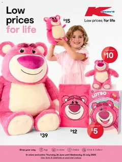 Preview of catalogue School Holidays from shop Kmart valid 26/06/2025