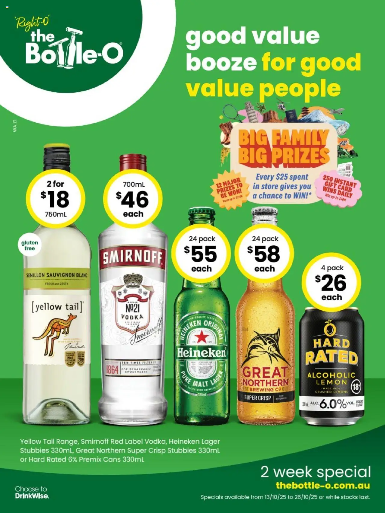 The Bottle-O catalogue valid from 13/10/2025 - page 1