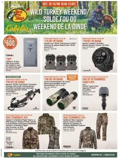 Preview of leaflet Flyer / circulaire from shop Cabelas is valid from Oct 10, 2025