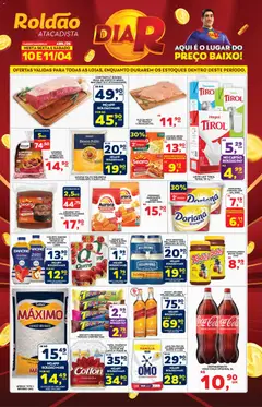 Pré-Visualização do folheto "Roldão ofertas Dia R + Final de Semana Arrasador" da loja Roldão válido a partir de 10/04/2026