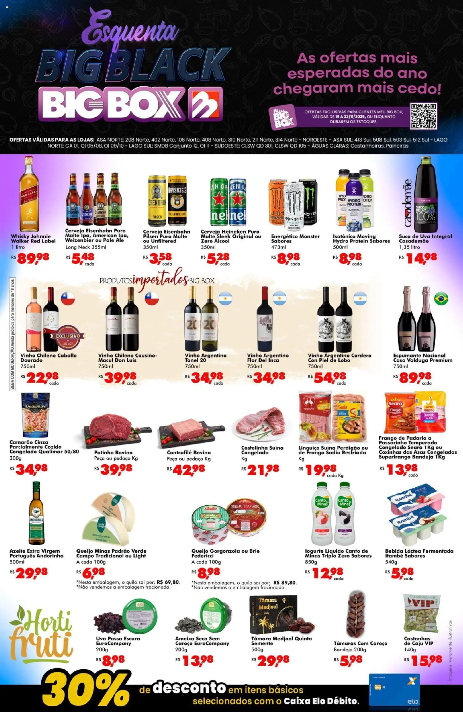 Pré-Visualização do folheto "Black Friday" da loja Big Box válido a partir de 19/11/2025
