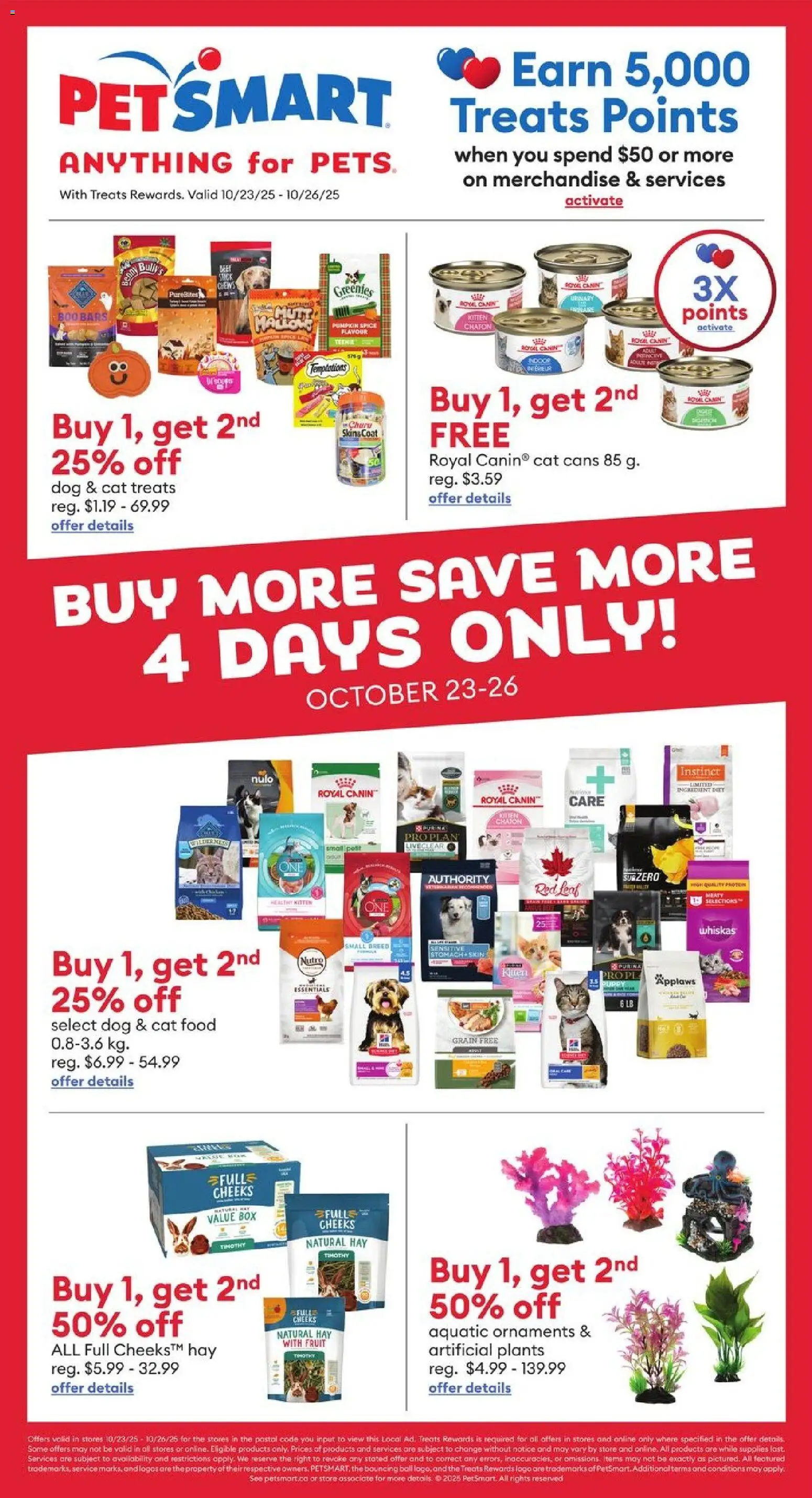 Petsmart flyer valid from Oct 23, 2025 - page number 1