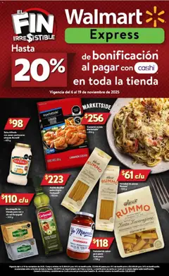 Vista previa las ofertas de la tienda Walmart Express - Buen Fin desde el 06/11/2025 