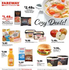 Ad Preview of Fareway Weekly Ad from 12/08/2025