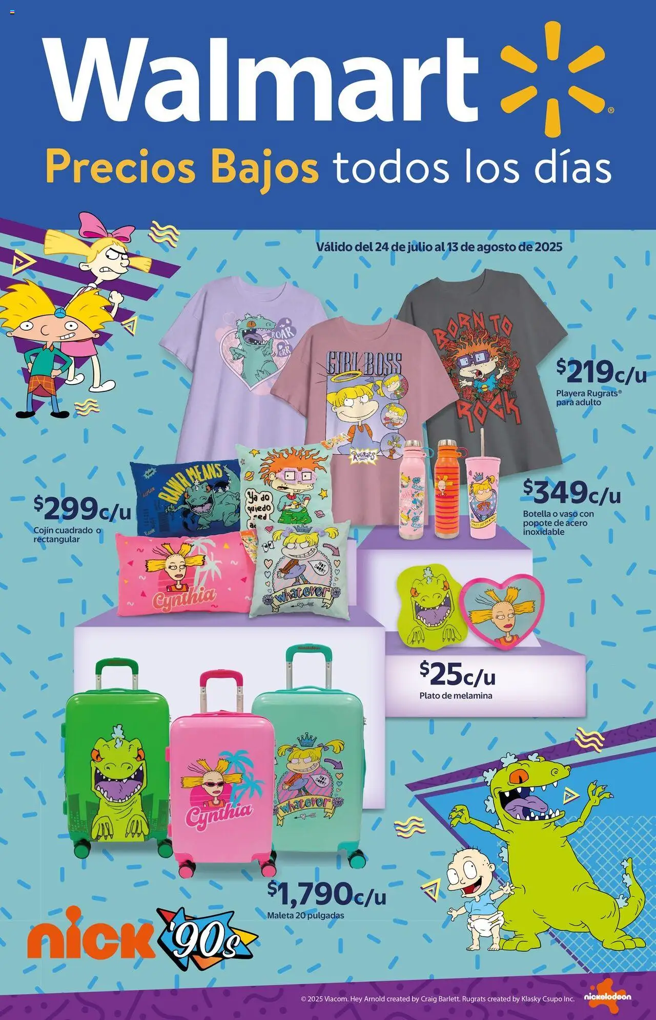 Catálogo Nick '90 Walmart y sus promociones válidas desde el 24/07/2025 - Número de página 1