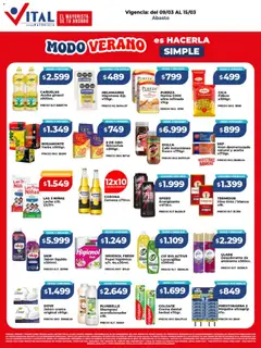 Vista previa del folleto de la tienda Vital válido desde el 09/03/2026 