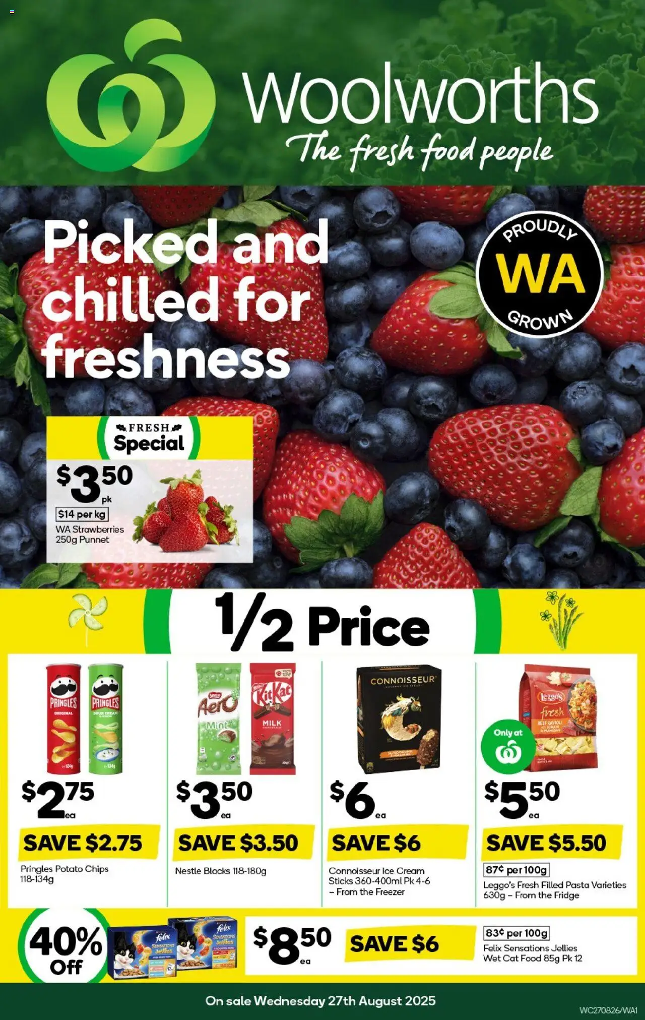 Woolworths catalogue valid from 27/08/2025 - page 1