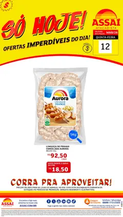 Pré-Visualização do folheto "Assaí Atacadista ofertas - AM" da loja Assaí Atacadista válido a partir de 12/03/2026