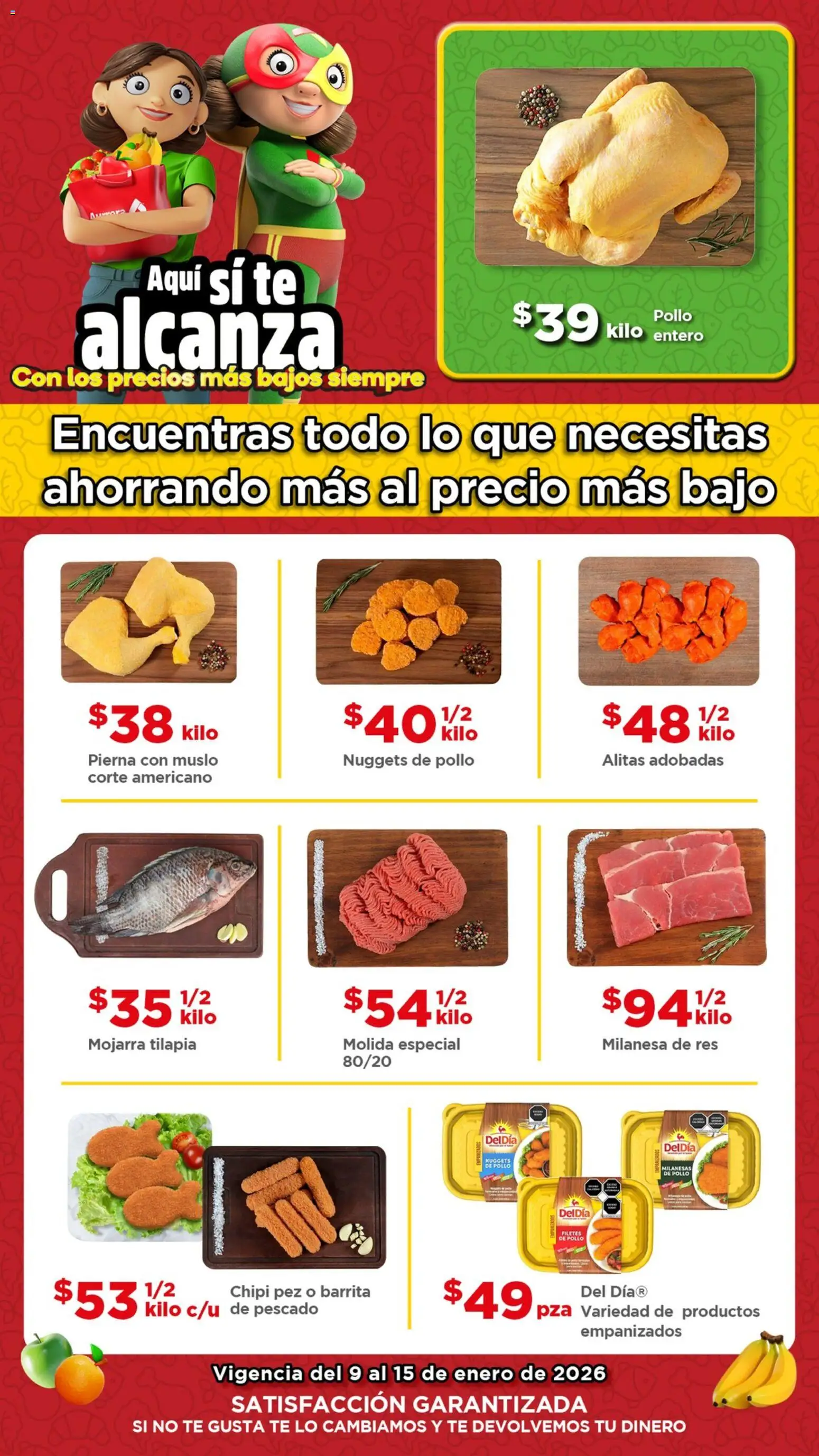 Vista previa las ofertas de la tienda Bodega Aurrerá - Folleto Ofertas desde el 09/01/2026 