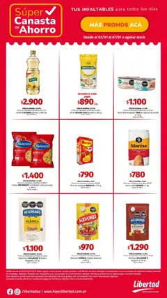 Vista previa del folleto de la tienda Hipermercado Libertad válido desde el 02/01/2026 