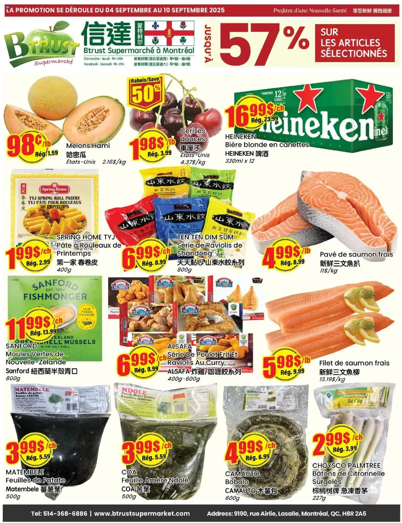 Btrust Supermarket flyer valid from Sep 04, 2025 - page number 1