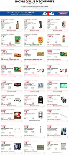 Preview of leaflet Circulaire from shop Costco is valid from Jan 19, 2026