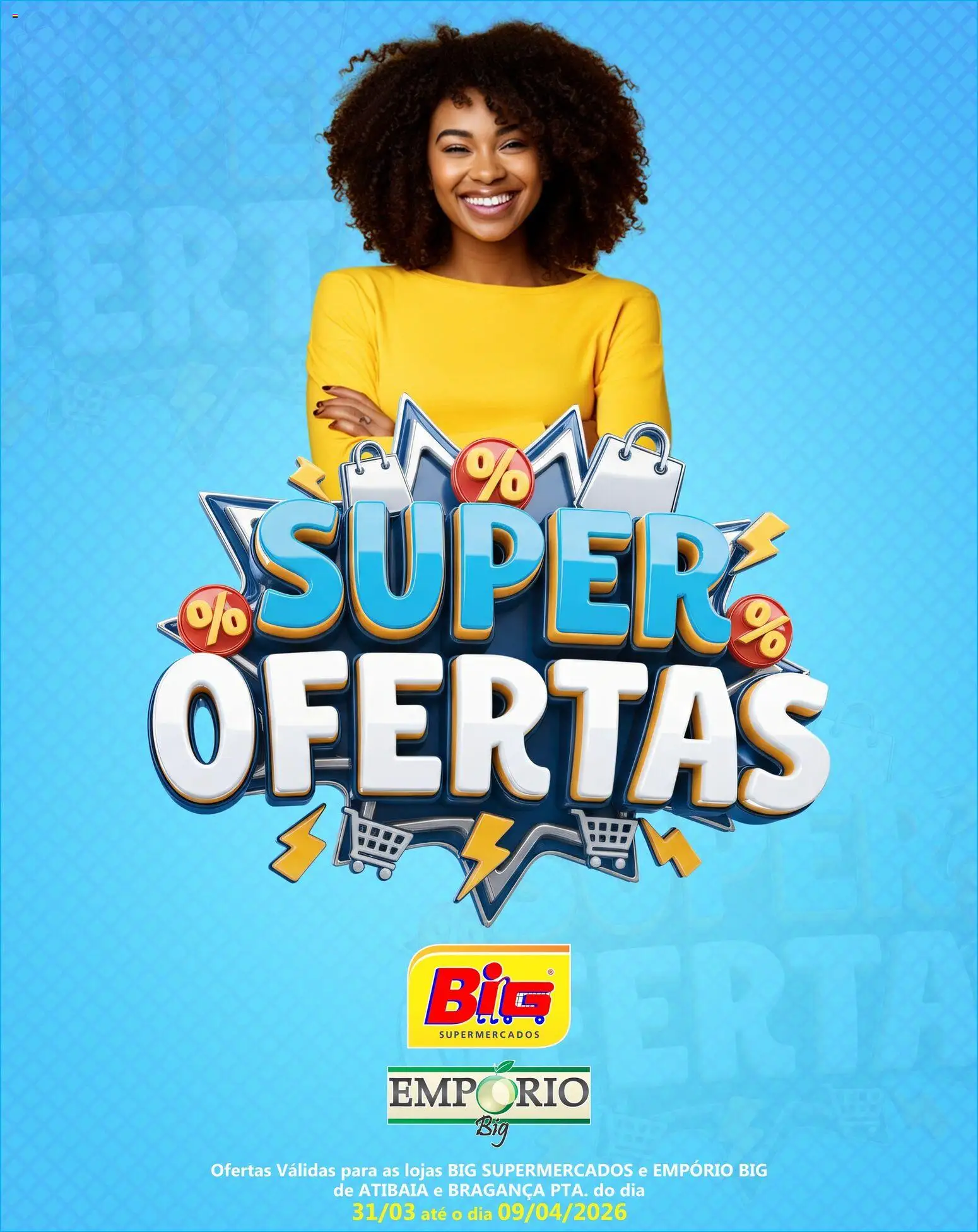 Pré-Visualização do folheto "Big Supermercados - Ofertas da semana" da loja Big Supermercados válido a partir de 31/03/2026