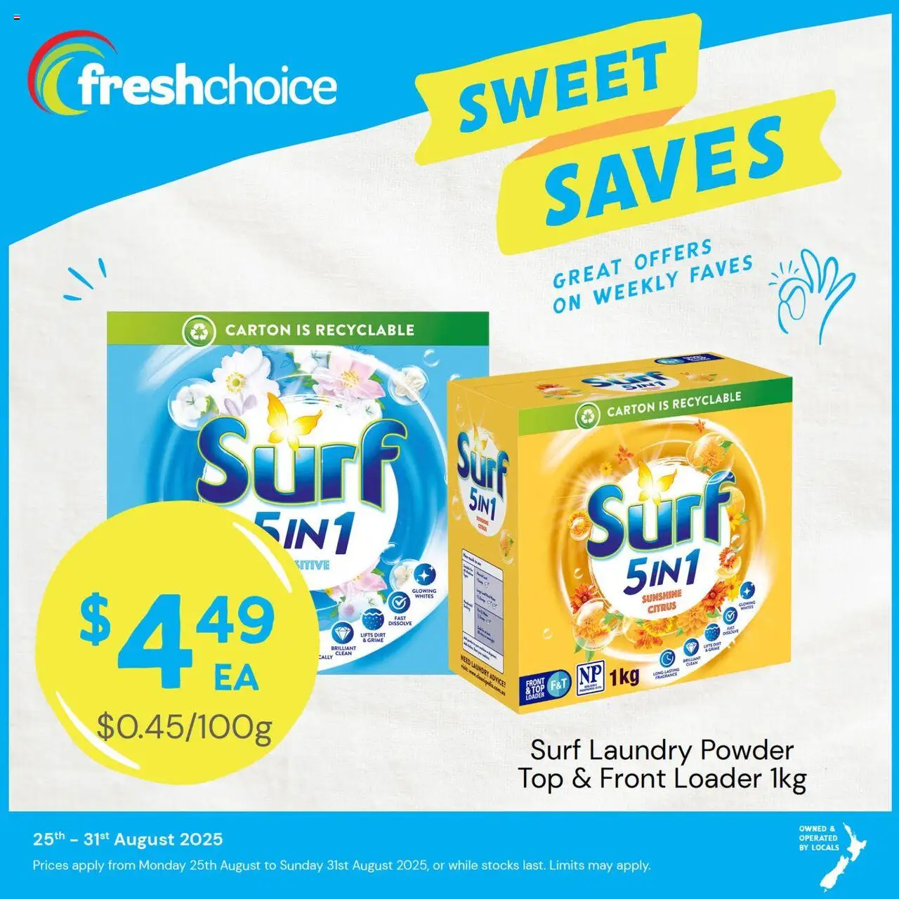 Catalogue FreshChoice catalogue valid from 25 Aug 2025 - page 1