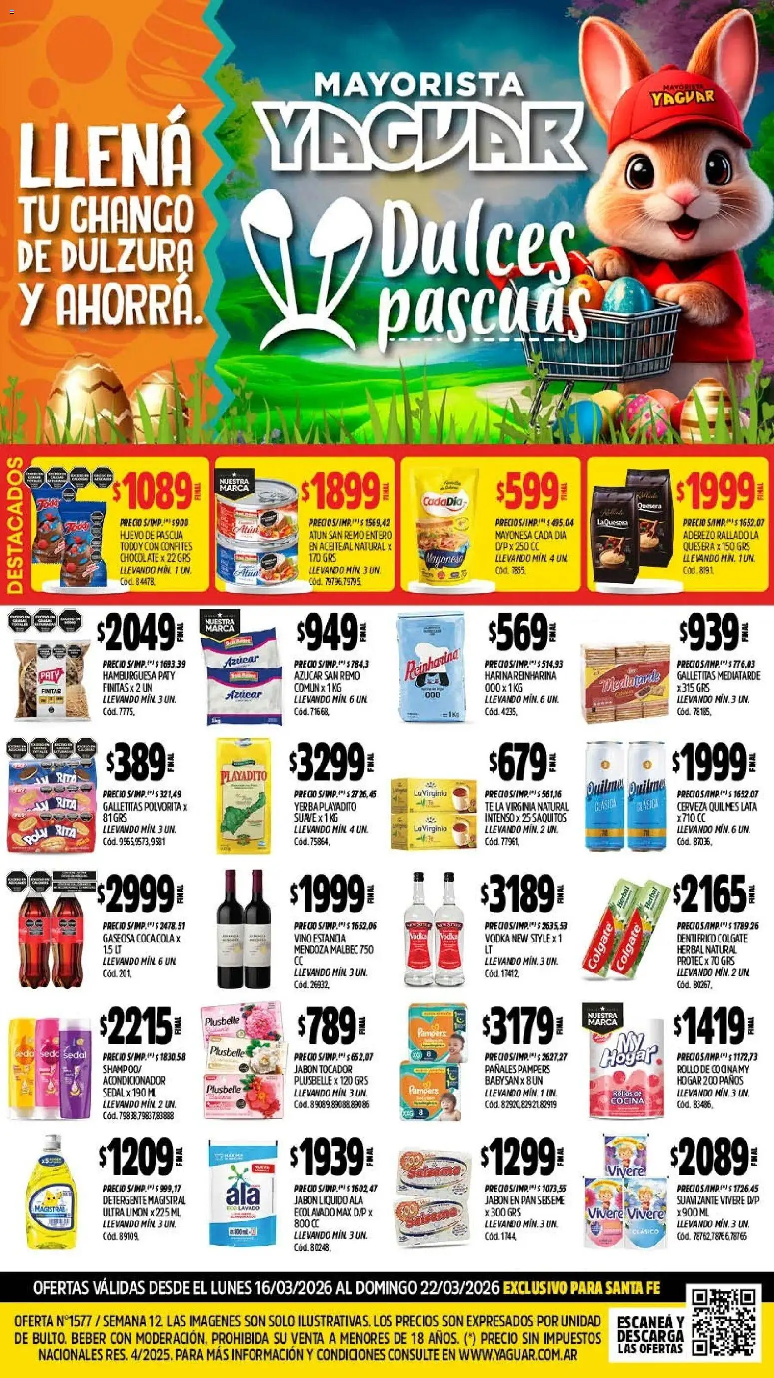 Vista previa del folleto de la tienda Yaguar válido desde el 16/03/2026 