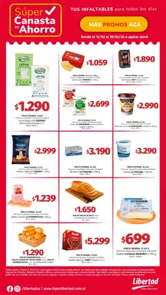 Vista previa del folleto de la tienda Hipermercado Libertad válido desde el 12/02/2026 
