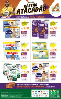 Pré-Visualização do folheto "Ofertas - AL" da loja Atacadão válido a partir de 07/01/2026