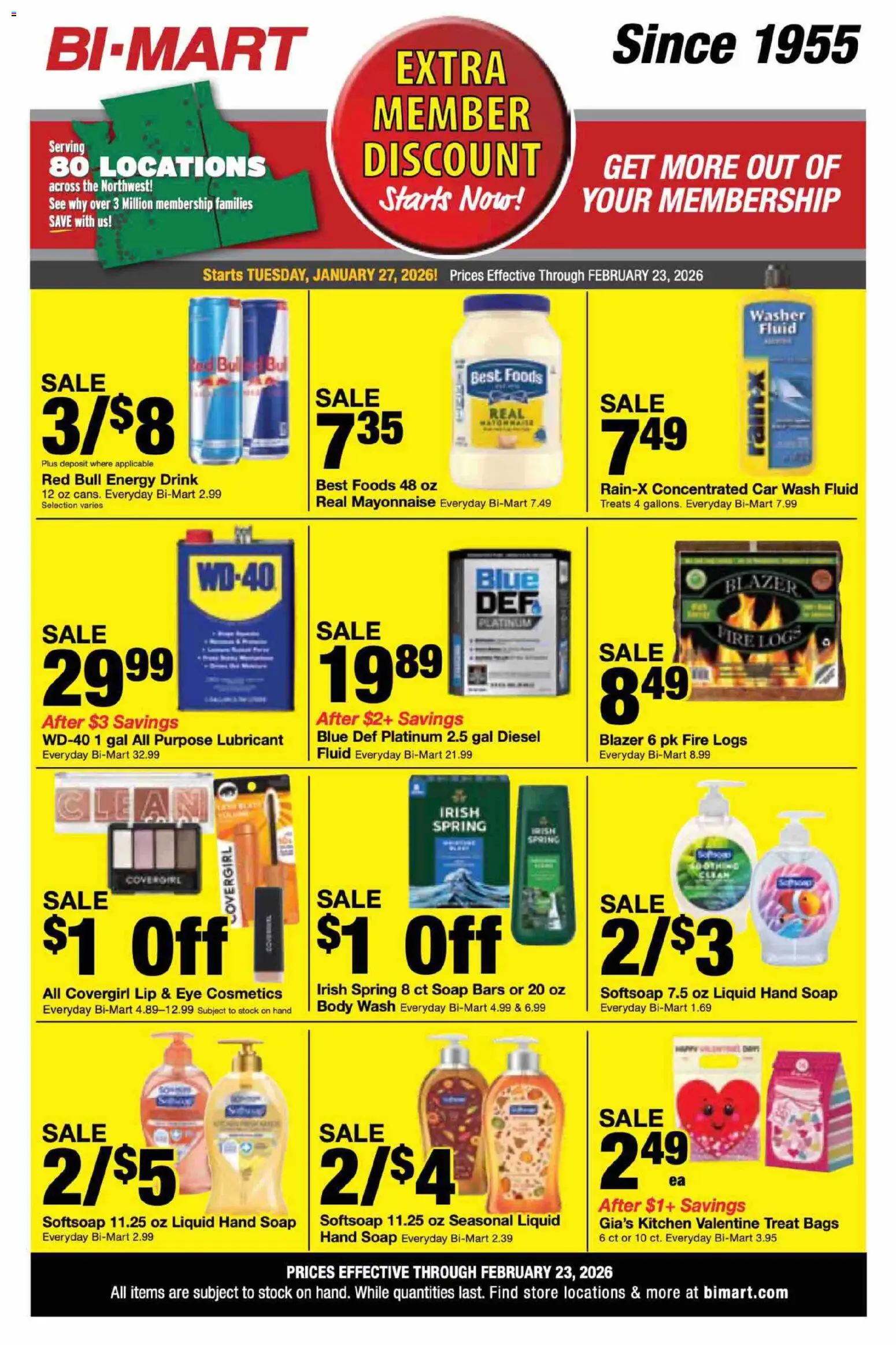 Ad Preview of Bi-Mart Weekly Ad from 01/27/2026