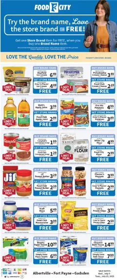 Ad Preview of Food City Ad from 07/09/2025