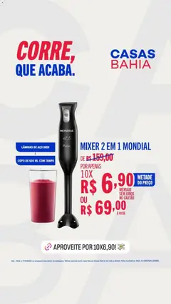Pré-Visualização do folheto "Casas Bahia ofertas" da loja Casas Bahia válido a partir de 26/02/2026
