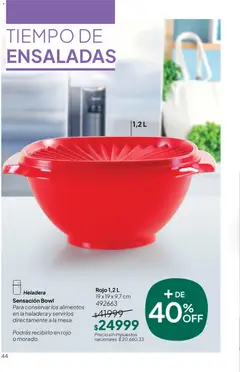 Vista previa del folleto de la tienda Tupperware válido desde el 09/12/2025 | Página: 45