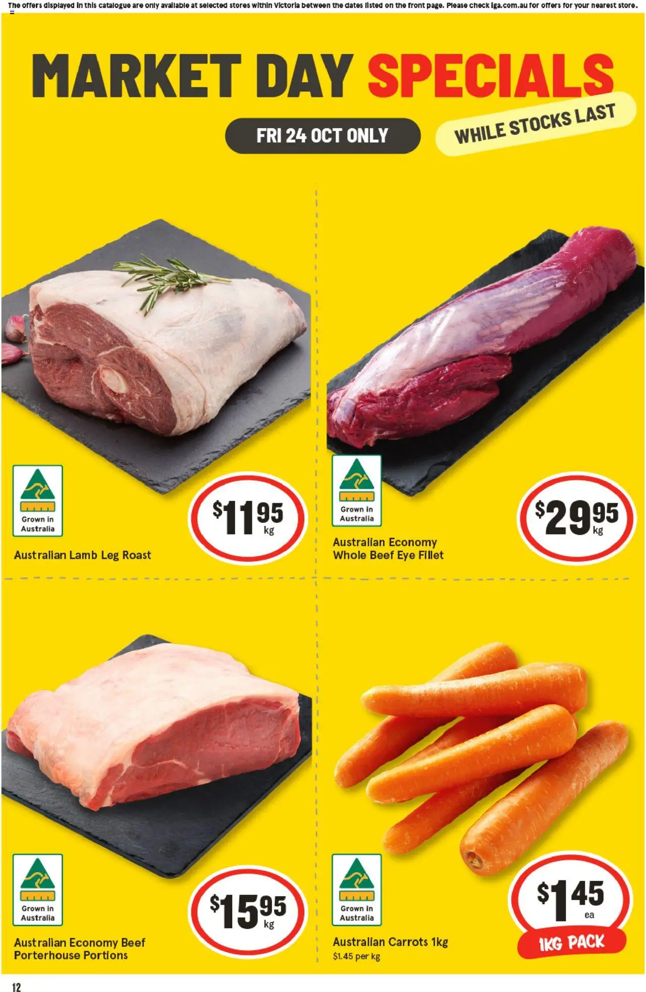 IGA catalogue valid from 24/10/2025 - page 1