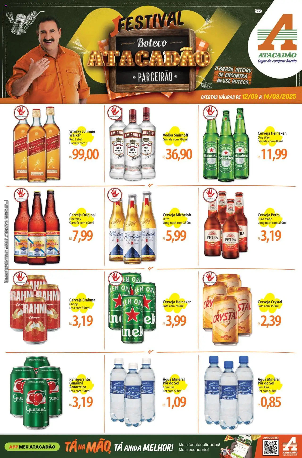 Atacadão folheto "Ofertas - MS" válido a partir de 12/09/2025 - número de página 1