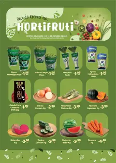 Pré-Visualização do folheto "Ofertas Hortifruti" da loja Comercial Esperança válido a partir de 14/10/2025