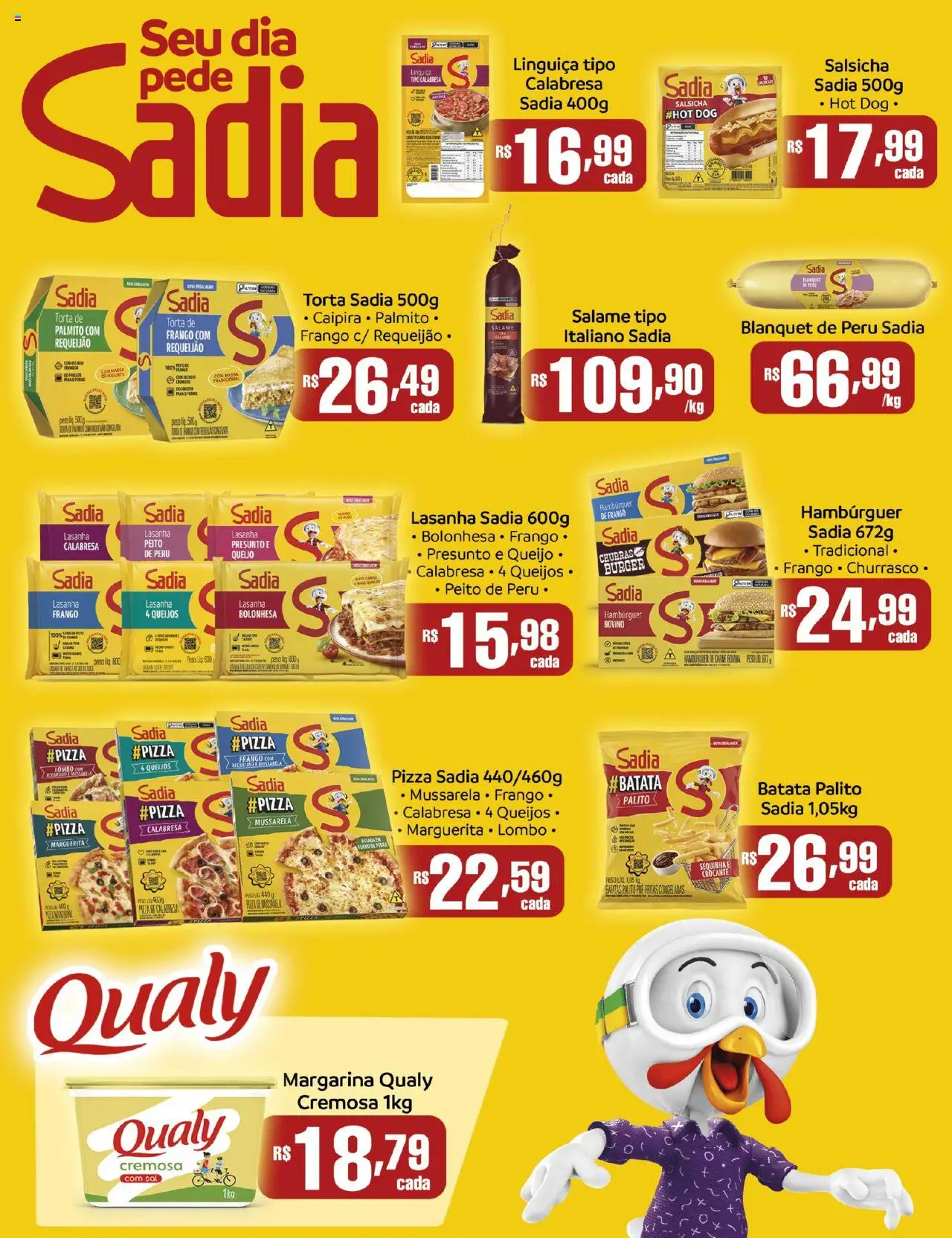 Supermercado Dalben folheto "Ofertas Especial Sadia" válido a partir de 16/09/2025 - número de página 1