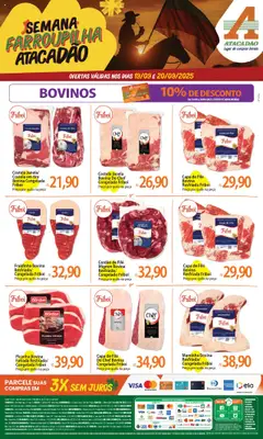 Pré-Visualização do folheto "Ofertas - RS" da loja Atacadão válido a partir de 19/09/2025