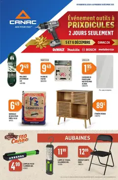 Preview of leaflet Circulaire from shop Canac is valid from Dec 04, 2025