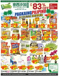 Preview of leaflet Weekly Flyer - Mississauga from shop Btrust Supermarket is valid from Jul 18, 2025