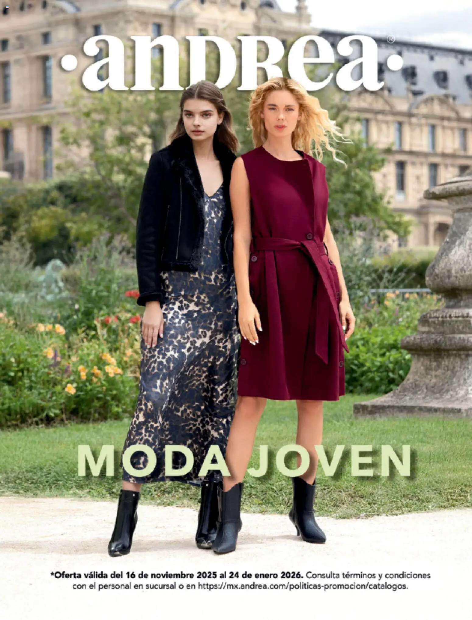 Vista previa las ofertas de la tienda Andrea - Catálogo Moda Joven desde el 16/11/2025 